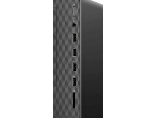 Системный блок HP Slim S01-aF0009ur /24U68EA/ AMD Athlon 3050U/4Gb/128Gb/DOS черный